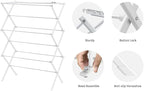 3 Tier Clothes Drying Rack, Foldable & Portable Clothing Drying Rack, - Image 6