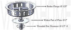 Twist Lock Basket Strainer Replacement - Image 4