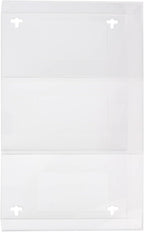 AMERICAN HOSPITAL SUPPLY Wall-Mount Triple Glove Dispenser | Clear Acrylic - Image 2