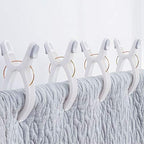 8 Pack Beach Towel Clips for Beach Chairs White Jumbo Size Towel Clamps Lounge - Image 5
