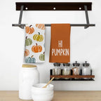 OHSUL Fall Colorful Pumpkin Kitchen Dish Towels Dishcloth 16x24 Set of 2 - Image 5