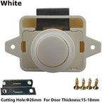Encell Set of 5 Push Button Latch Cupboard - Image 2