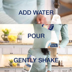 Bona® Hardwood Floor Cleaner Spray - 32 fl oz - Unscented - Includes Filled Bottle + Concentrate Refill for Hardwood Floor Cleaning