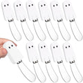 Sieral 10 Pcs Ghost Cheese Spreader Knives Halloween Wooden Handle