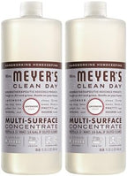 MRS. MEYER'S CLEAN DAY Multi-Surface Concentrate, Lavender, 32 oz, 2 Pack