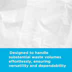 40-45 Gallon Trash Bags, 1.1 Mil Thickness, 45 Gallon Trash Bags Heavy Duty - Image 4