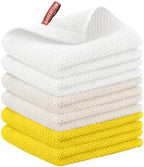 Nialnant 6 Pcs Kitchen Hand Towels, 100% Cotton,13 x 28 in by Nialnant