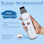 GUGUG Waterproof Skin Scrubber 4-in-1 Facial Spatula Pore Cleaner for Face