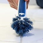 Unger 2-in-1 Grout and Corner Scrubber Brush Tool, Crevice Bathroom Cleaning Supplies for Showers, Door Tracks, Tile, and Bathtubs, Household 360-Degree Scrubbing Power (Pack of 4)