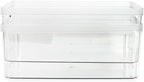 Isaac Jacobs 2-Pack Large Clear Storage Bins w/Cutout Handles, Plastic Organizer - Image 5