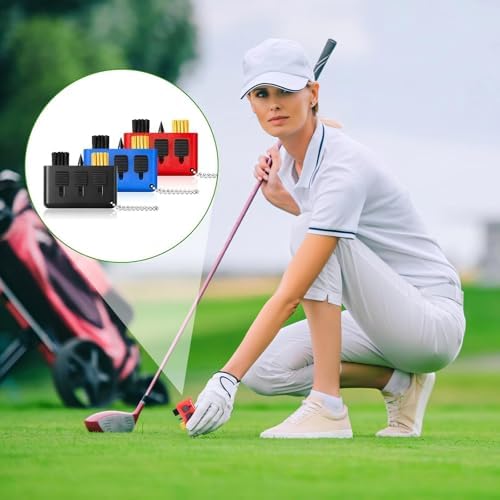 Nuanchu 10 Pcs Pocket Golf Club Brush 3 in 1 - Image 6