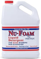 Nu-Foam Liquid Detergent for Bar Glassware – Original Streak-Free Solution - Image 2