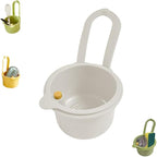 Sink Strainer Basket, Hanging Kitchen Sink Strainer Basket, Press to Dump by Unknown