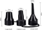 2pcs 3 Sizes Inflatable Pump Nozzles Head, Air Pump Replacement Nozzles - Image 2