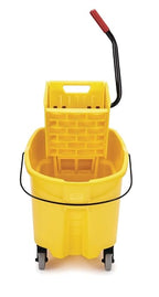 Rubbermaid Commercial Products WaveBrake 35 Qt. Side-Press Mop Bucket and - Image 2