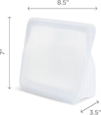 Stasher Premium Silicone Reusable Food Storage Stand-Up Mid Bag, Sous Vide - Image 5