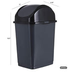 Superio Trash Can for Dorm Room - Image 2