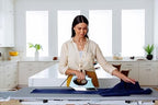 SINGER SteamCraft Plus Digital Display Iron, Five Fabric Settings, OnPoint Tip - Image 3