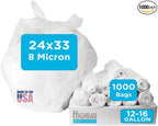 16 Gallon Trash Bags by HighBarTrashLiners