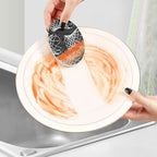 Basketball Hoop Nets Dish Scrub Sponges Kitchen Funny Non Scratch Reusable Compressed Cellulose Sponge Hanging for Household Cleaning Washing Dishes Pots and Pans 3 Pack - Image 6