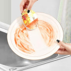 Thanksgiving Pumpkin Fruits Kitchen Sponges Cleaning Dish Sponges Non-Scratch Natural Scrubber Sponge for Kitchen Bathroom Cars Pack of 3 - Image 5