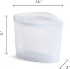 Stasher Premium Silicone Reusable Food Storage Bowl, Sous Vide, Dishwasher - Image 5