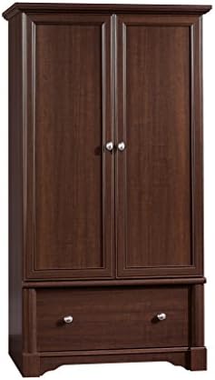 Sauder Palladia Armoire, Select Cherry finish