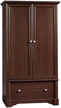 Sauder Palladia Armoire, Select Cherry finish