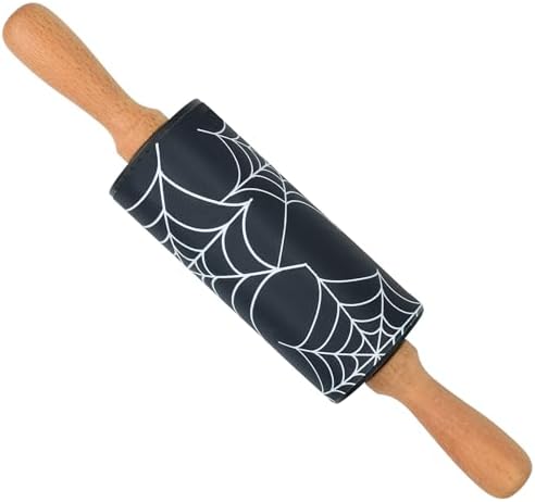R&M Spooky Halloween 3 Piece Mini Bake Set – Spatula, Whisk & Rolling Pin –Halloween Baking Gift for Kids and Home Bakers