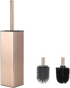 BGL Standing Toilet Brush and Holder Rose Gold Aluminium Toilet Bowl Cleaner by BGL