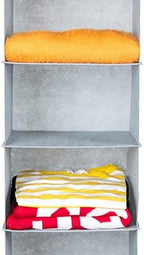 MAX Houser 6 Tier Shelf Hanging Closet Organizer, Closet Hanging Shelf - Image 4
