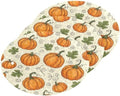 Pumpkin Swirls Leaves Dish Scrub Sponges Kitchen Fall Non Scratch Reusable Compressed Cellulose Sponge Hanging for Household Cleaning Washing Dishes Pots and Pans 3 Pack by KOCOART