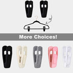 Black Velvet Hangers Clips 50 PCS, Non-Slip Velvet Clips - Image 7