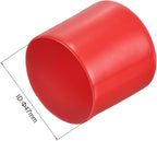 uxcell 20pcs Rubber End Caps 47mm ID Vinyl Round Tube Bolt Cap Cover Thread - Image 3