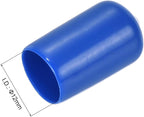 uxcell 20pcs Rubber End Caps 12mm ID Vinyl Round Tube Bolt Cap Cover Screw - Image 3