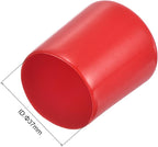 uxcell 20pcs Rubber End Caps 37mm ID Vinyl Round Tube Bolt Cap Cover Thread - Image 3