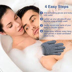 Yiclick 12Pcs Heavy Exfoliating Gloves, Body Scrub Glove - Image 7