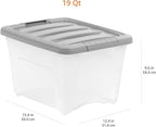 Amazon Basics Plastic Storage Containers - Image 6
