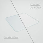 Glass Chair Mat with Exclusive Beveled Edge by Clearly Innovative 1/4” Thick - Image 5