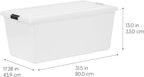 IRIS USA 91 Qt Stackable Plastic Storage Bins - Image 2