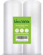 VacYaYa 2 Pack 8x50 Vacuum Sealer Bags Rolls by VacYaYa