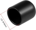 uxcell 20pcs Rubber End Caps 18mm ID Vinyl Round Tube Bolt Cap Cover Thread - Image 3