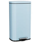 Arlopu 8/13.2 Gallon Step Trash Can, Stainless Steel Garbage Bin, Soft-Close by Arlopu