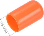 uxcell 20pcs Rubber End Caps 12mm ID Vinyl Round Tube Bolt Cap Cover Screw - Image 3