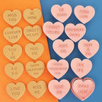 8 Pcs Happy Birthday Cookie Molds New Year Spring Festival 3D Biscuit Mould Baking Tool Easter Cartoon Stamps for Biscuits (Valentine C) - Image 5