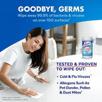 Lysol Disinfecting Wipes, Multi-Surface Cleaner, Crisp Linen, 80 ct.