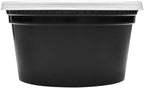 Karat [12oz - 240 ct Black PP Injection Molded Round Deli Containers - Image 6