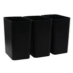 Xyskin 4.5 Gallon Plastic Garbage Bin, Deskside Wastebasket, Waste Can by Xyskin