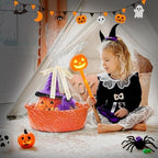 CHICVITA Halloween Basket for Gifts, Boo Basket for Gift Empty,Orange