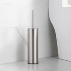 Toilet Brush and Holder Set Brushed Nickel Stainless Steel, 304 Heavy Duty - Image 2